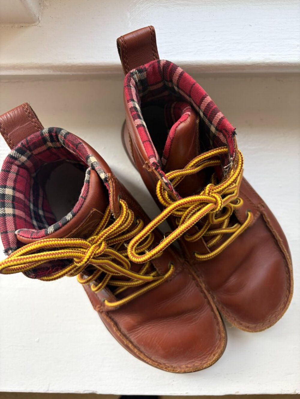 Lems Boulder Boots Russet Brown Leather Unisex Men 6/Women 7.5 - Picture 14 of 14